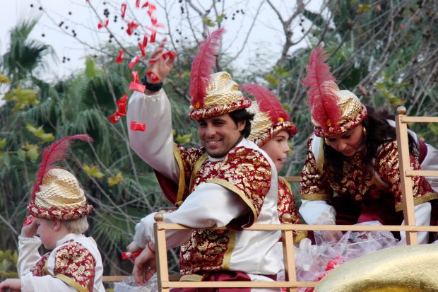 Francisco Rivera durante la cabalgata de Reyes. (Foto: Gtres)