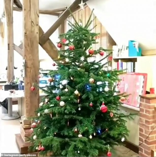 Árbol de Navidad de los Middleton. (Foto: Instagram)