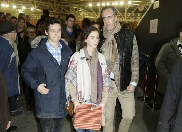 Jaime de Marichalar junto a sus dos hijos, Victoria Federica y Froilán. (Foto: Gtres)