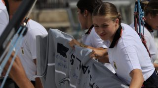 La princesa Leonor en Marín. (Foto: Gtres)