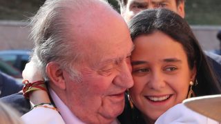 Victoria Federica con Juan Carlos I. (Foto: Gtres)