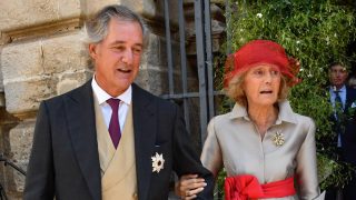 José Manuel Entrecanales y Blanca Domecq en una boda. (Foto: Gtres)