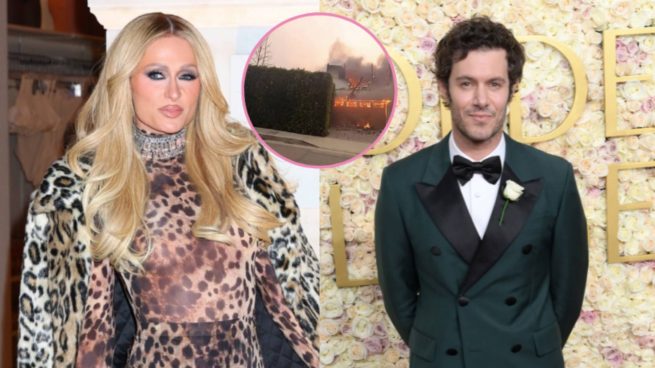 Paris Hilton, incendios Los Ángeles, Adam Brody