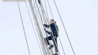 Leonor de Borbón en Juan Sebastián Elcano. (Foto: Casa Real).