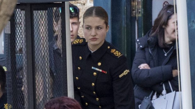 La princesa Leonor en Cádiz. (Foto: Gtres)