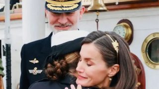 Los Reyes Felipe y Letizia