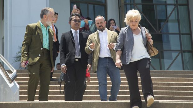 Marcos García-Montes durante el juicio en Tailandia. (Foto: Gtres)