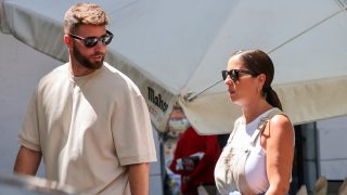 Anabel Pantoja y David Rodríguez en Madrid. (Foto: Gtres)