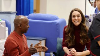 Kate Middleton en el Hospital Royal Marsden. (Foto: Gtres)