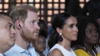 Meghan Markle y el príncipe Harry. (Foto: Gtres).