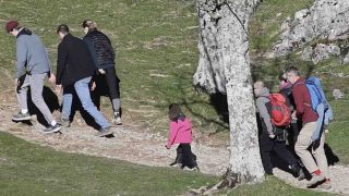 Los hijos de Iñaki Urdangarin, lejos de su padre. (Foto: Gtres).