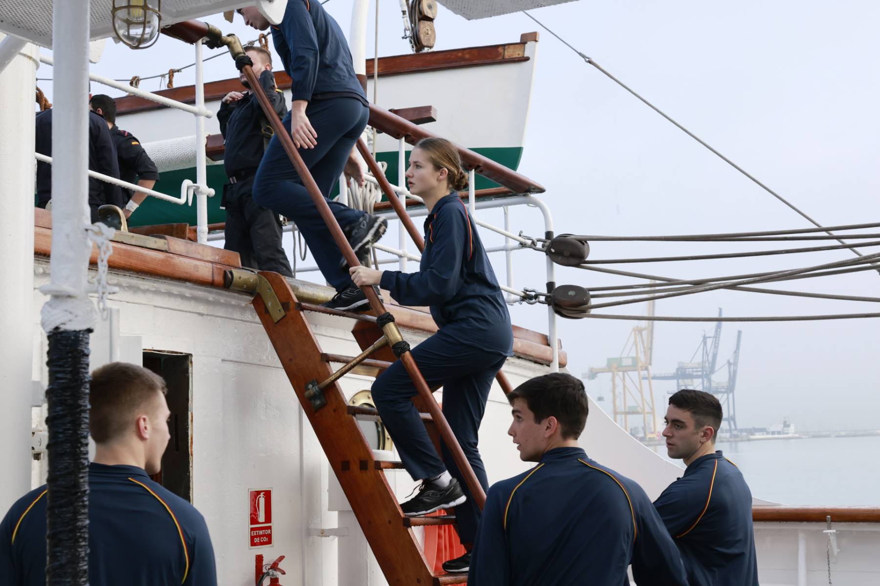 Leonor, princesa Leonor, Elcano Tenerife