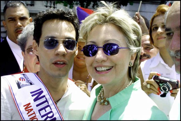 Hillary Clinton en 2001.