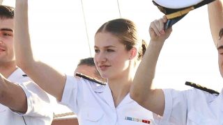 La princesa Leonor llega a Tenerife. (Foto: Gtres).