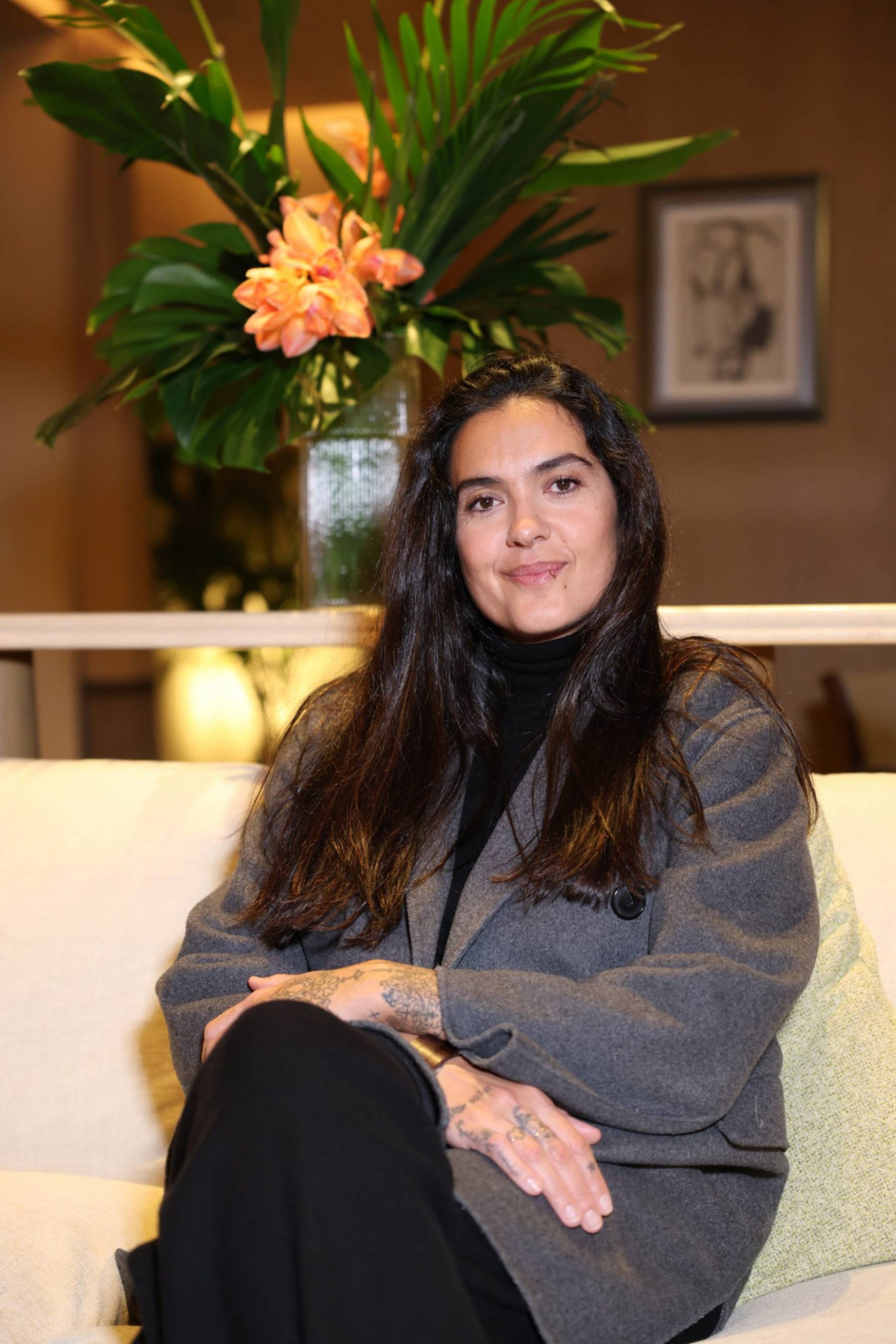 Alba Molina durante una entrevista. (Foto: Gtres)