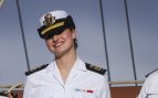 La princesa Leonor se despide de Las Palmas. (Foto: Gtres)