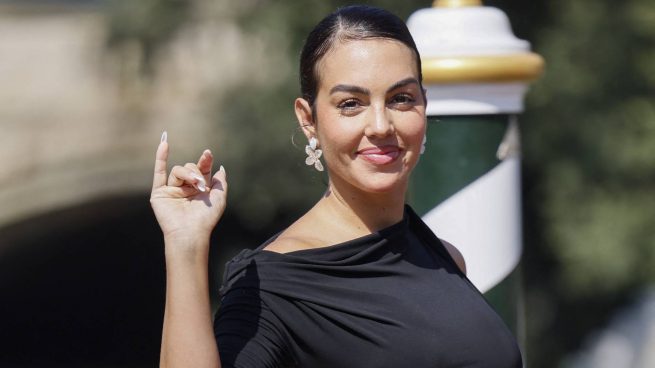 Georgina Rodríguez en la 81ª edición del Festival Internacional de Cine de Venecia. (Foto: Gtres)