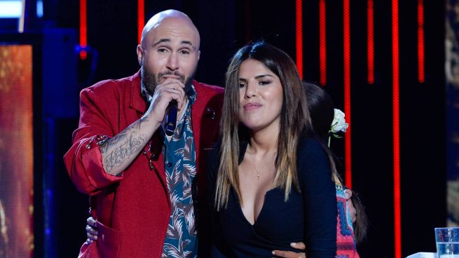 Kiko Rivera y su hermana en el set de Supervivientes. (Foto: Gtres)