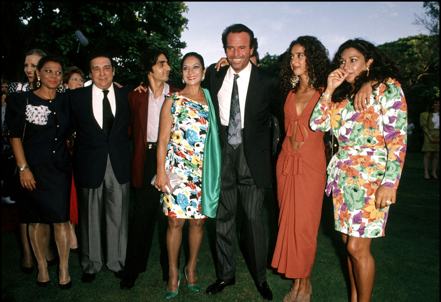 Julio Iglesias, familia Flores