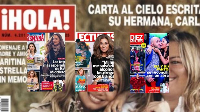 Revistas, Kate Middleton, Isa Pantoja, Lolita Flores