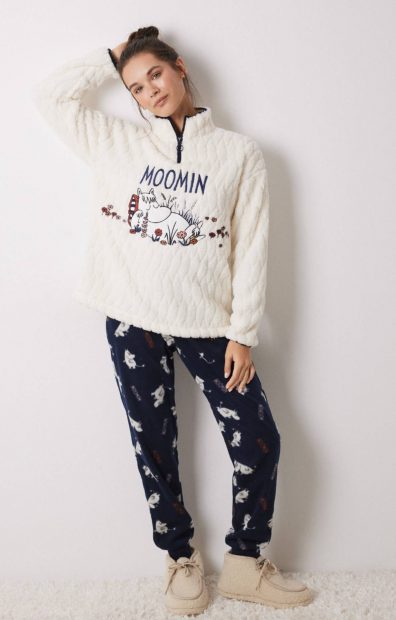 Pijama estampado de Moomin. (Foto: Women's Secret)