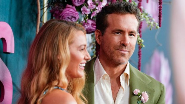 Ryan Reynolds junto a su mujer, Blake Lively. (Foto: Gtres)