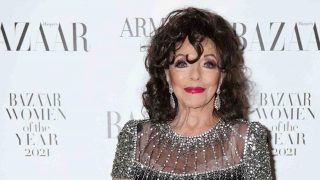 Joan Collins posando. (Foto: Gtres)