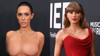 Bianca Censori y Taylor Swift en los Premios Grammy. (Foto: Gtres)