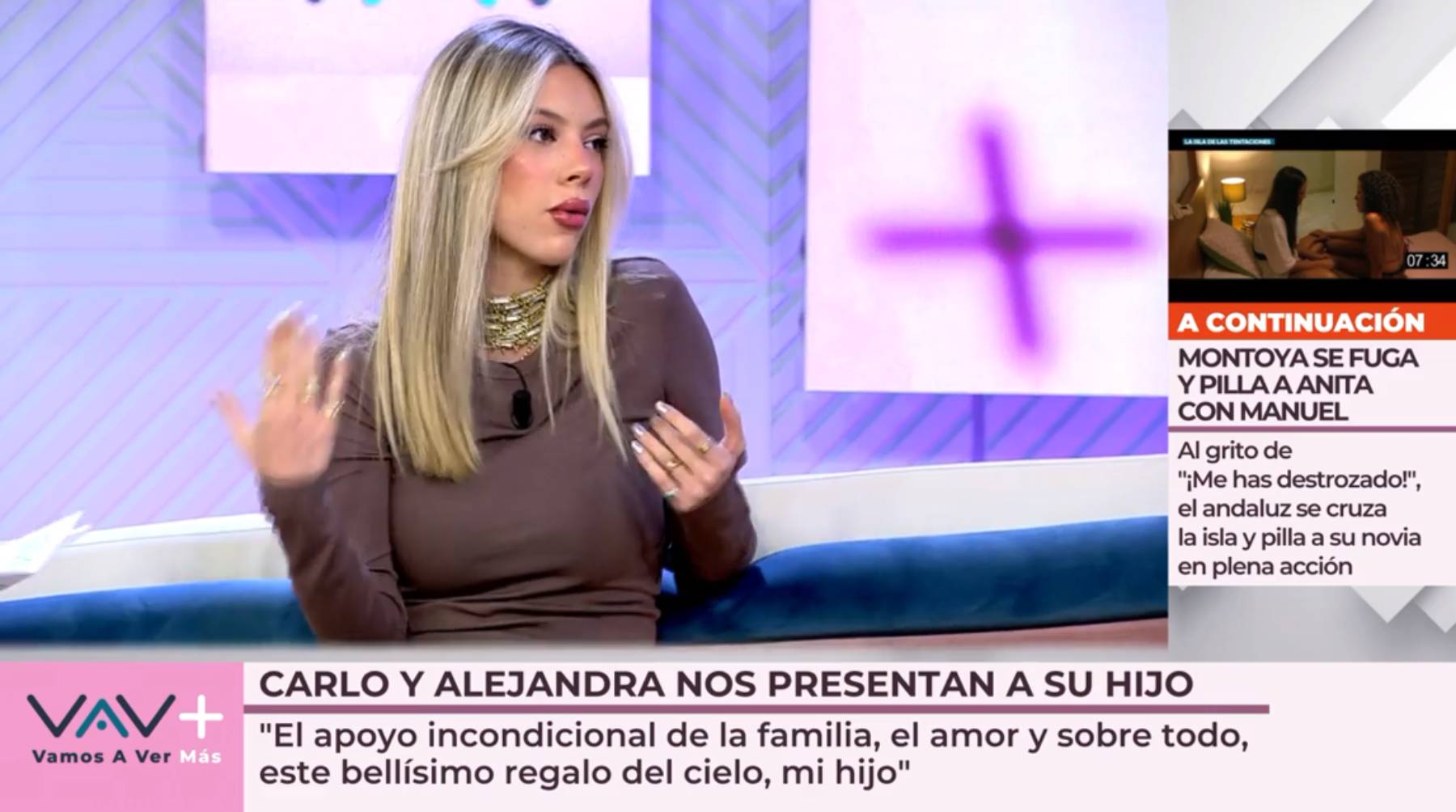 Alejandra Rubio, Alejandra Rubio Carlos Costanzia, hijo Carlo Alejandra