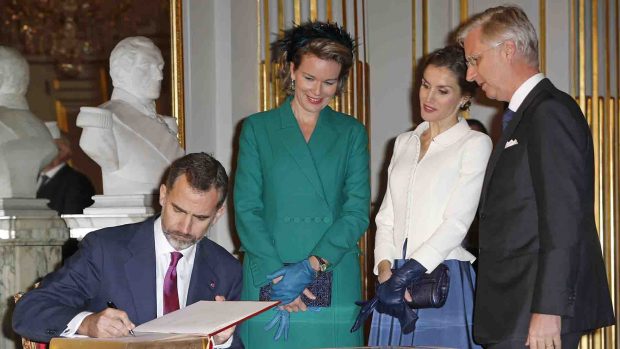 Reyes Felipe y Letizia