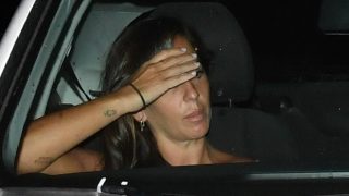 Anabel Pantoja en el interior de un coche. (Foto: Gtres)