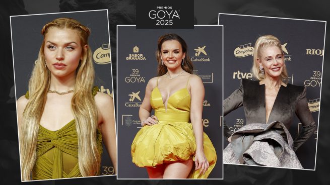 Mireia Balic, Melody y Belén Rueda en los premios Goya 2025.