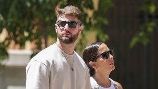 David Rodríguez y Anabel Pantoja con los rostros serios. (Foto: Gtres)