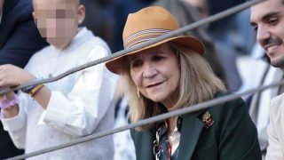 La infanta Elena en una corrida de toros. (Foto: Gtres)