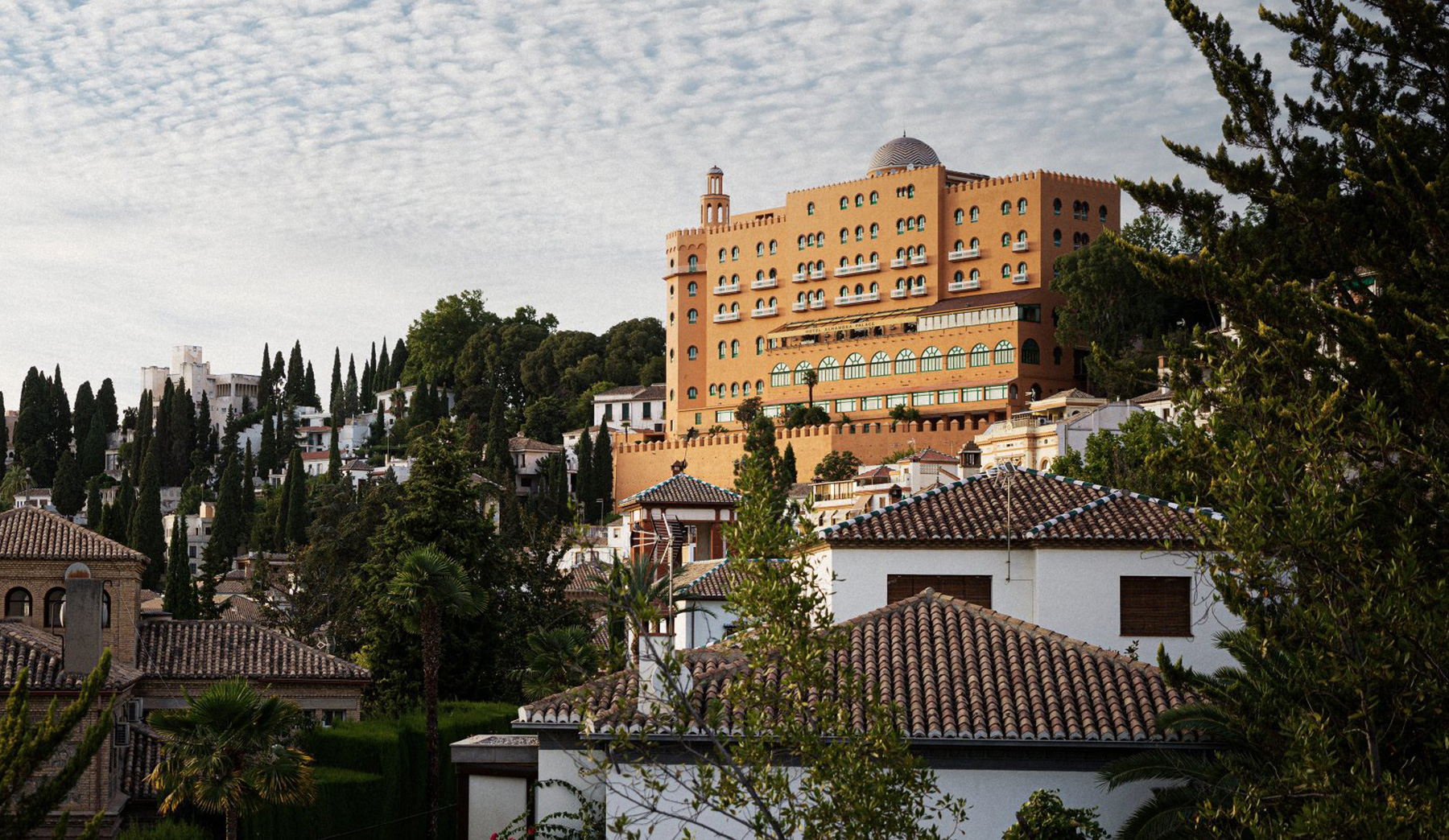 Richard Gere se hospedó en el Hotel Alhambra Palace