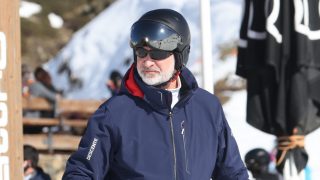 El Rey Felipe en Baqueira. (Foto: Gtres)