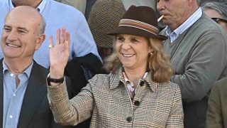 La infanta Elena en Guillena. (Foto: Gtres)