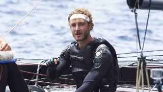 Pierre Casiraghi en un barco. (Foto: Gtres)