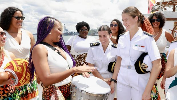 La princesa Leonor en Brasil. (Foto: Gtres)