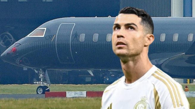 Cristiano Ronaldo, avión ronaldo