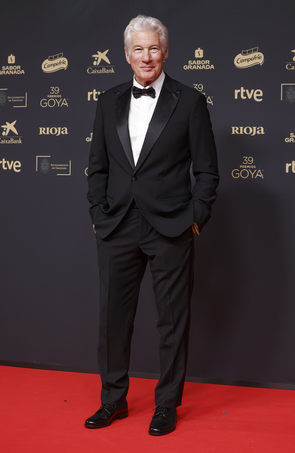 Richard Gere en los premios Goya. (Foto: Gtres)