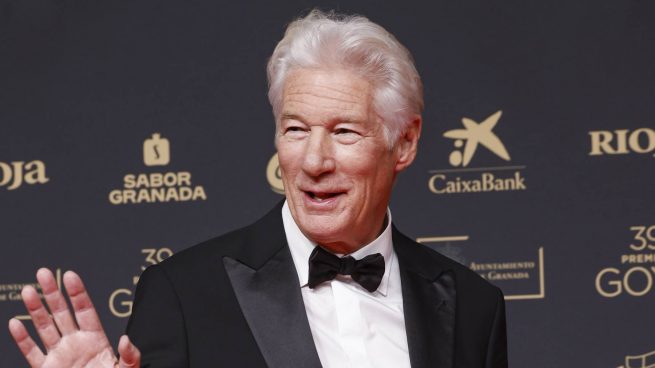 Richard Gere en los Premios Goya. (Foto: Gtres)