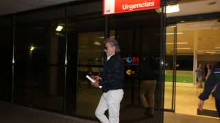 Jaime Ostos en un hospital de Madrid. (Foto: Gtres)