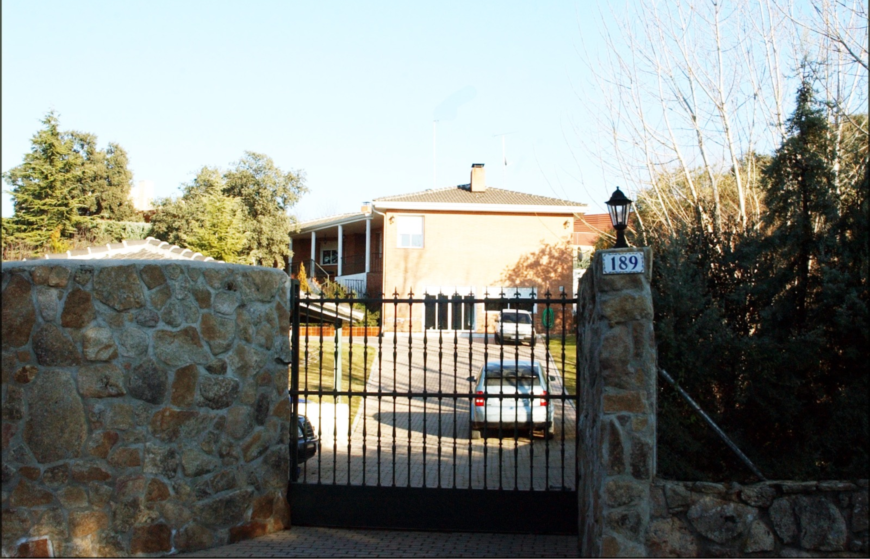 Chalet en Madrid de Penélope Cruz. (Foto Gtres)