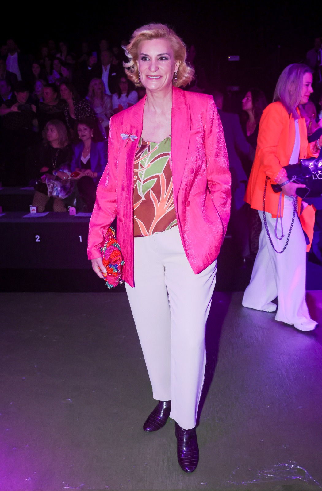 María Zurita en la MBFW. (Foto:Gtres)