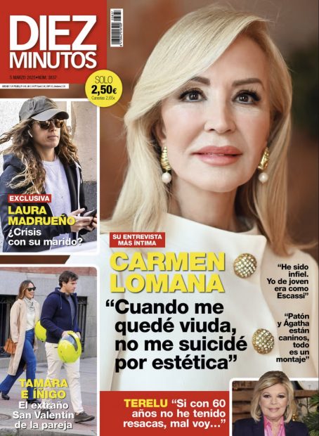 portadas revistas corazón, portada diez minutos hoy,