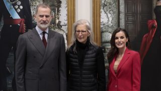 Los Reyes con Annie Leibovitz. (Foto: Gtres)