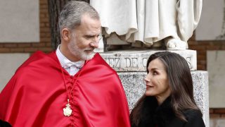 Los Reyes en Alcalá de Henares. (Foto: Gtres)