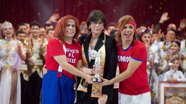 Estefanía de Mónaco durante el Festival Internacional de Circo de Montecarlo. (Foto: Gtres)