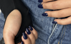 uñas, elegantes, mujeres